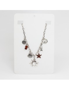 Collar Multicharms Coastal Charms