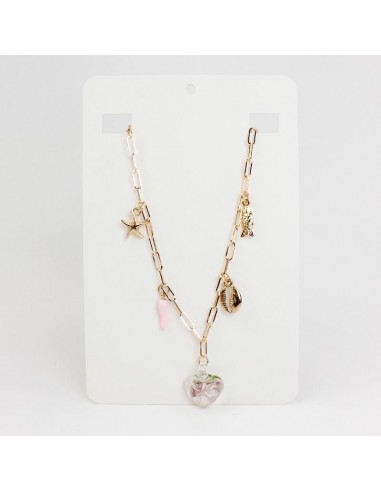 Collar Multicharms Glass Love