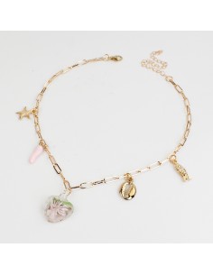 Collar Multicharms Glass Love
