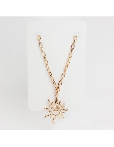 Collar de Cadena Trendy Sun Chain Gold