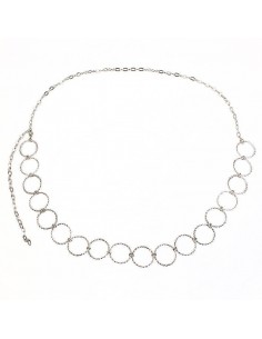 Cinturón de Cadena Textured Circles