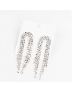 Aro de Strass Silver Arc