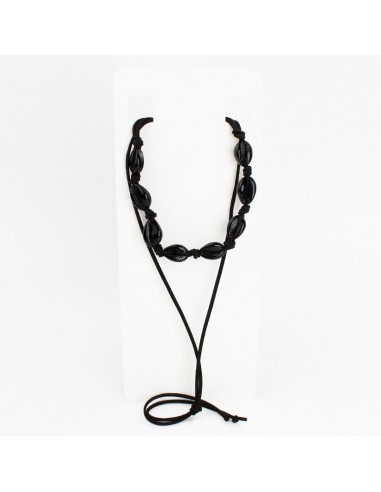 Collar de Gamuza Cristal Buzios