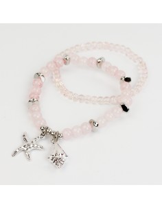 Set Pulseras Summer Coral