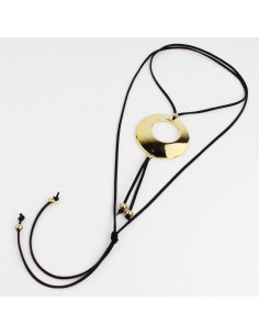 Collar de Gamuza Double Gold