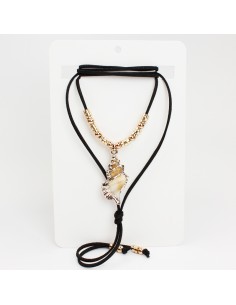 Collar de Gamuza Gold Shell