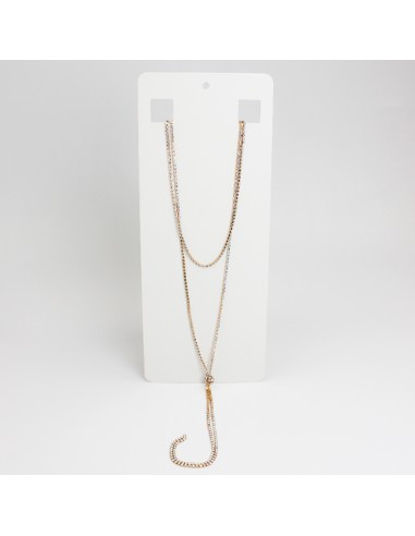 Collar de Strass Iridescent Gold