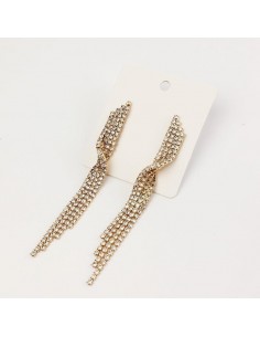 Aro Strass Gold Shiny Twist