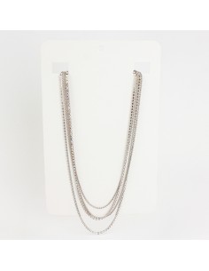 Collar de Strass Silver Iridescent