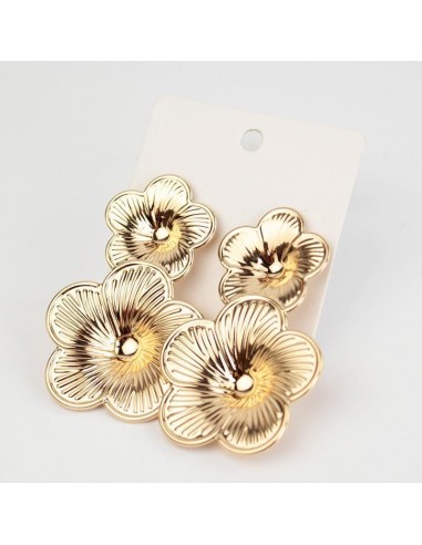 Aro Flor Metal Golden Flower