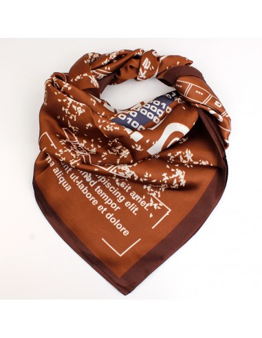 Pañuelo XXL Vector Brown