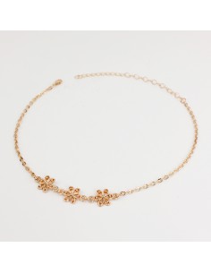 Choker de Cadena Flowers