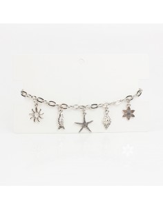 Tobillera de Cadena Marine Charms
