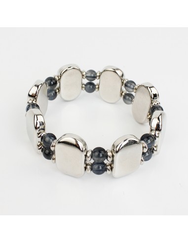 Pulsera Elástica Silver New Etnia