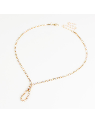 Collar de Strass Glam Drop