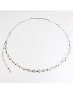 Cinturón de Cadena Silver Triangle