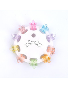 Mini Broche Set x 10 Flor Chic