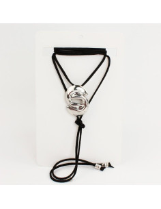 Collar de Gamuza Silver New Organic