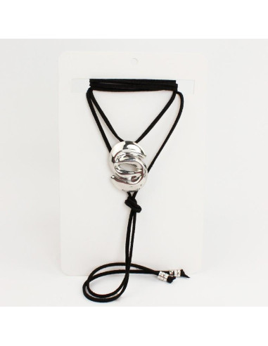 Collar de Gamuza Silver New Organic