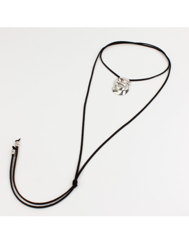 Collar de Gamuza Silver New Organic