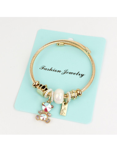 Pulsera Charms Teddy