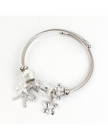 Pulsera Charms Bow