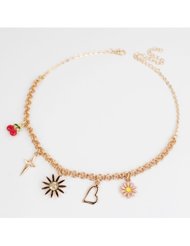 Collar Mulicharms Cute Cherry