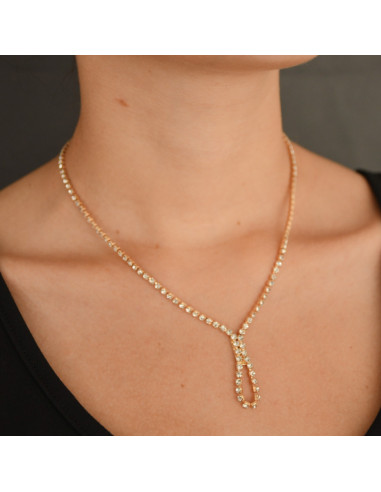 Collar de Strass Glam Drop