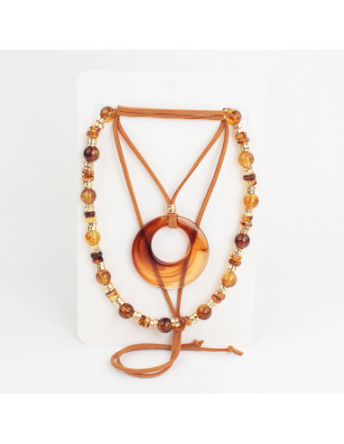 Set de Collar Golden and Colors