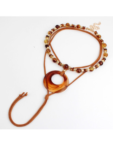 Set de Collar Golden and Colors