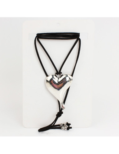 Collar de Gamuza Melted Heart