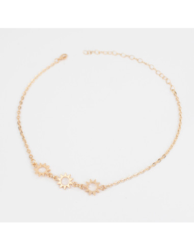 Choker de Cadena Golden Sunset