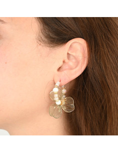 Aro Flor Soleil Petals and Crystals