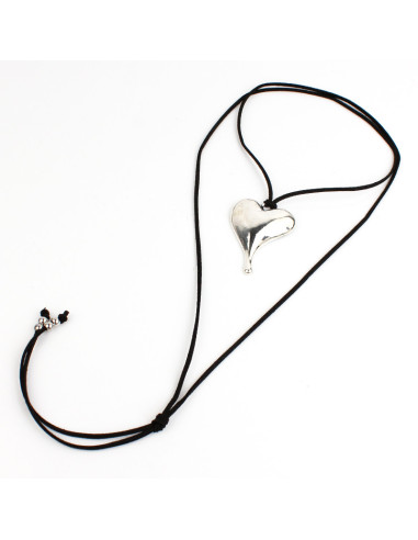 Collar de Gamuza Melted Heart