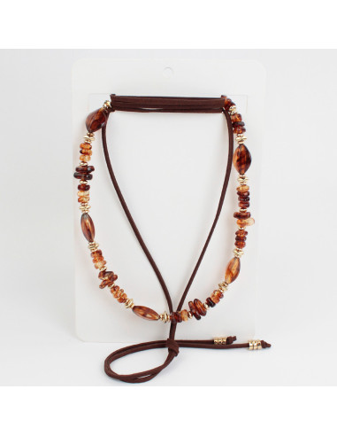 Set de Collar Organic Acrylic