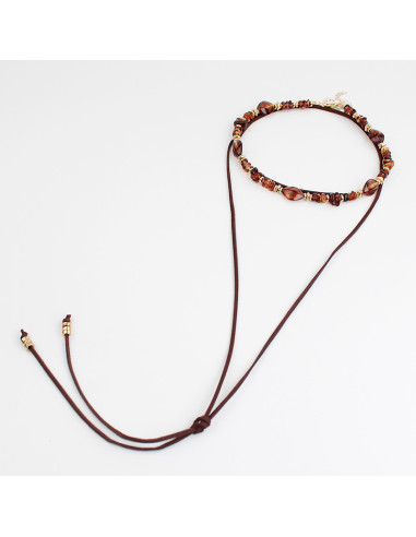 Set de Collar Organic Acrylic