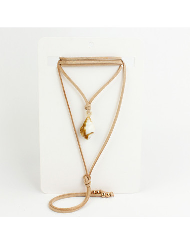Collar de Gamuza Shell