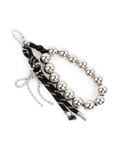 Llavero Bagcharms Silver Bow