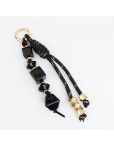Llavero Bagcharms Obsidian Key