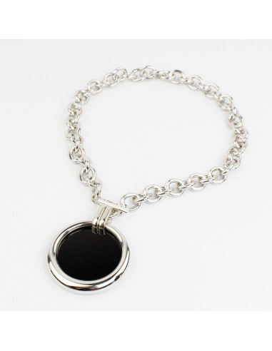 Collar de Cadena Silver Dark