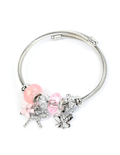 Pulsera Charms Bow