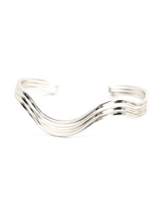 Brazalete Silver Crurves