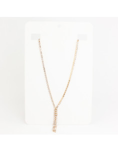 Collar de Strass Glam I Tie Gold