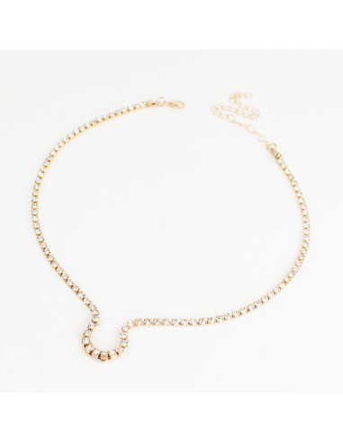 Collar de Strass Glam C Gold