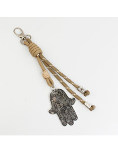 Llavero Bagcharms New Hamsa