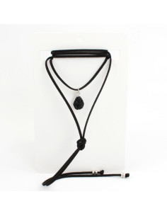 Collar Black Stone