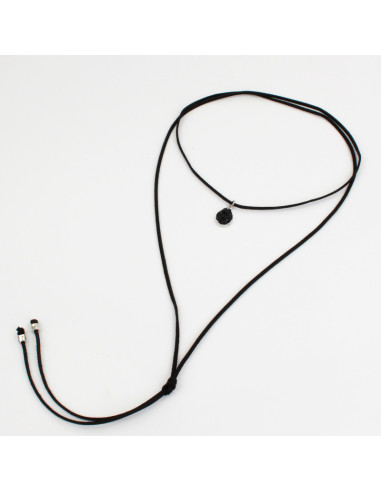 Collar Black Stone