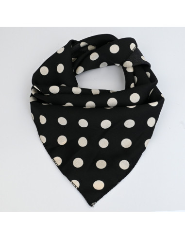 Pañuelo Dots Big Black