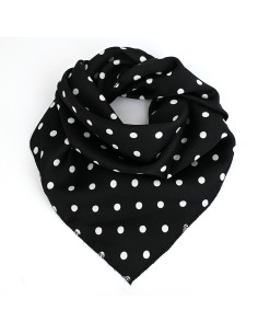 Pañuelo Dots Medium Black