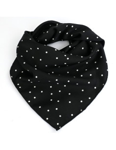 Pañuelo Dots Mini Black